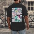 My Little Pony Classic Vintage Rainbow Castle Comic Book Men's Back Print T-Shirt My Little Pony Classic Vintage Rainbow Castle Comic Book Men's Back Print T-Shirt