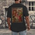 Little Women Book Cover Men's Back Print T-Shirt Little Women Book Cover Men's Back Print T-Shirt