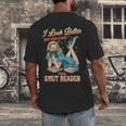 I Look Better Bent Over A Book Proud Smut Reader Adult Humor Men's Back Print T-Shirt I Look Better Bent Over A Book Proud Smut Reader Adult Humor Men's Back Print T-Shirt