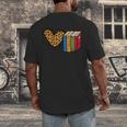 Love Reading Book Librarian Across America Men Women Kids Men's Back Print T-Shirt Love Reading Book Librarian Across America Men Women Kids Men's Back Print T-Shirt