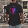 Magic Bi-Pride Book Of Cosmic Energy Men's Back Print T-Shirt Magic Bi-Pride Book Of Cosmic Energy Men's Back Print T-Shirt