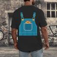 Mouse Halloween Costume Book Cookie Teacher Student Men's Back Print T-Shirt Mouse Halloween Costume Book Cookie Teacher Student Men's Back Print T-Shirt