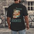 'My Weekend Is All Booked' Reading Book Introvert Librarian Men's Back Print T-Shirt 'My Weekend Is All Booked' Reading Book Introvert Librarian Men's Back Print T-Shirt