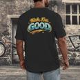 Nah Im Good Sarcastic Quote Introvert Humor Men's Back Print T-Shirt Nah Im Good Sarcastic Quote Introvert Humor Men's Back Print T-Shirt