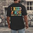 I Need A Huge Stack Of Books Reading Bookworm Joke Men's Back Print T-Shirt