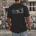 There Is No Such Thing As Too Many Books Men's Back Print T-Shirt