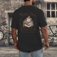 North Pole Book Club Hot Cocoa Served Daily Librarian Xmas Men's Back Print T-Shirt North Pole Book Club Hot Cocoa Served Daily Librarian Xmas Men's Back Print T-Shirt