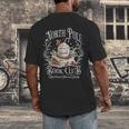 North Pole Book Club Hot Cocoa Served Daily Men's Back Print T-Shirt North Pole Book Club Hot Cocoa Served Daily Men's Back Print T-Shirt