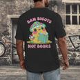 Do Not Forbid Fanatics Books Funny Mushroom Books Reading Men's Back Print T-Shirt Do Not Forbid Fanatics Books Funny Mushroom Books Reading Men's Back Print T-Shirt