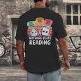 Nothing Beats Reading Rock Paper Scissors Books Lover Men's Back Print T-Shirt Nothing Beats Reading Rock Paper Scissors Books Lover Men's Back Print T-Shirt