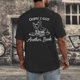 Oops I Got Another Book Goose Goose Reader Men's Back Print T-Shirt