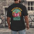 Pigeon Book Character Costume For Reading Day Men's Back Print T-Shirt Pigeon Book Character Costume For Reading Day Men's Back Print T-Shirt