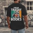 Raccoon Smutty Book Lover Spicy Romance Novels Women's Men's Back Print T-Shirt Raccoon Smutty Book Lover Spicy Romance Novels Women's Men's Back Print T-Shirt