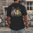 There Is No Such Thing As Too Many Books Lover Men's Back Print T-Shirt There Is No Such Thing As Too Many Books Lover Men's Back Print T-Shirt