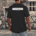 Must Read Book Quote Dubliners James Joyce Men's Back Print T-Shirt Must Read Book Quote Dubliners James Joyce Men's Back Print T-Shirt