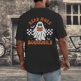 Read More Books Cute Ghost Reading Book Teacher Halloween Men's Back Print T-Shirt Read More Books Cute Ghost Reading Book Teacher Halloween Men's Back Print T-Shirt
