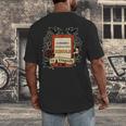 A Reader Without Their Book Is A Tragedy Dragon Rider Quote Men's Back Print T-Shirt