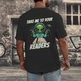 Take Me To Your Readers Across America Read More Books Men's Back Print T-Shirt