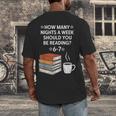 Reading 6-7 Six Seven Meme English Teacher Book Lover Men's Back Print T-Shirt Reading 6-7 Six Seven Meme English Teacher Book Lover Men's Back Print T-Shirt