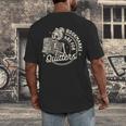 Reading Book Bookish Book Club Bookmarks Are For Quitters Men's Back Print T-Shirt Reading Book Bookish Book Club Bookmarks Are For Quitters Men's Back Print T-Shirt