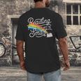 Reading Is The Key To Smart Book Lover Bookworm Reader Men's Back Print T-Shirt