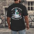 Reading Snowman So Many Books Christmas Books Readers Men's Back Print T-Shirt Reading Snowman So Many Books Christmas Books Readers Men's Back Print T-Shirt