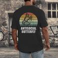Retro Antisocial Butterfly Shirt For Introverts Men's Back Print T-Shirt Retro Antisocial Butterfly Shirt For Introverts Men's Back Print T-Shirt