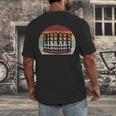 Retro Vintage Bookworm Library Shirt Book Lover Men's Back Print T-Shirt Retro Vintage Bookworm Library Shirt Book Lover Men's Back Print T-Shirt