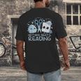 Rock Paper Scissors Nothing Beats Reading Book Lover Men's Back Print T-Shirt Rock Paper Scissors Nothing Beats Reading Book Lover Men's Back Print T-Shirt