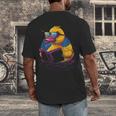 Rubber Duck Rubber Duckie Reading Book Rubber Duckling Men's Back Print T-Shirt Rubber Duck Rubber Duckie Reading Book Rubber Duckling Men's Back Print T-Shirt