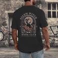 Salem Witch Book Club All Witches Welcome Spooky Halloween Men's Back Print T-Shirt