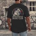Sarcastic Proud Anti Social Member Of Introverted Book Club Men's Back Print T-Shirt Sarcastic Proud Anti Social Member Of Introverted Book Club Men's Back Print T-Shirt