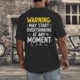 Sarcastic Saying For Overthinkers Introverts Men's Back Print T-Shirt Sarcastic Saying For Overthinkers Introverts Men's Back Print T-Shirt