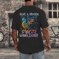 Save A Dragon Ride A Wingleader Books Dragon Lover Cute Men's Back Print T-Shirt Save A Dragon Ride A Wingleader Books Dragon Lover Cute Men's Back Print T-Shirt