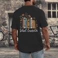 School Counselor Wildflower Books National School Counseling Men's Back Print T-Shirt School Counselor Wildflower Books National School Counseling Men's Back Print T-Shirt