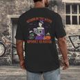 Season Of The Witch Spooky Readers Spell Book Hallowen Men's Back Print T-Shirt