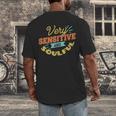 Very Sensitive And Soulful Introvert Men's Back Print T-Shirt Very Sensitive And Soulful Introvert Men's Back Print T-Shirt