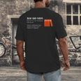 Six Seven Meme Reading Book Lover 6-7 67 Definition Men's Back Print T-Shirt Six Seven Meme Reading Book Lover 6-7 67 Definition Men's Back Print T-Shirt