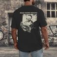 Skeleton Read More Books Men's Back Print T-Shirt