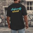 Socially Awkward Introvert Retro Anxious Awkwardly Social Men's Back Print T-Shirt Socially Awkward Introvert Retro Anxious Awkwardly Social Men's Back Print T-Shirt