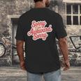 Sorry I'm Awkward Sorry Introvert Humor Men's Back Print T-Shirt