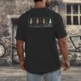 Stamp It's A Good Day To Read A Book Silly Goose Reading Men's Back Print T-Shirt Stamp It's A Good Day To Read A Book Silly Goose Reading Men's Back Print T-Shirt
