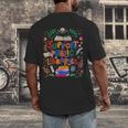 Support Public Libraries Book Nerd Outfit For Book Lovers Men's Back Print T-Shirt Support Public Libraries Book Nerd Outfit For Book Lovers Men's Back Print T-Shirt