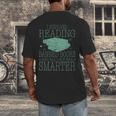 I Survived Reading Banned Books And All I Got Was Sma Men's Back Print T-Shirt I Survived Reading Banned Books And All I Got Was Sma Men's Back Print T-Shirt