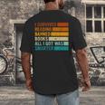 I Survived Reading Banned Books All I Got Was Smarter Men's Back Print T-Shirt