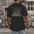 That's What I Do I Read Books And Know Things Bookworm Women Men's Back Print T-Shirt