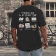 Things I Do In My Spare Time Read Books Buy Books Men's Back Print T-Shirt Things I Do In My Spare Time Read Books Buy Books Men's Back Print T-Shirt