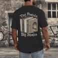 Tiny Portals Big Stories Book Nook Fantasy Gateway Men's Back Print T-Shirt