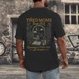 Tired Mom Book Club Running On Coffee Chaos And Chapters Men's Back Print T-Shirt