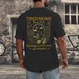Tired Mom Club Bookish Things Booktrovert Book Lover Men's Back Print T-Shirt